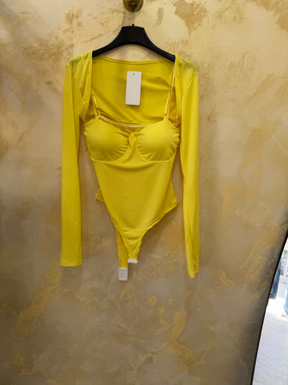 Body con copri spalle